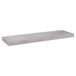 vidaXL Wandschap MDF Metaal Grijs 800 mm x 235 mm x 38 mm