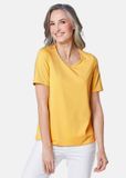 Goldner Shirt Verzorgd shirt van vormvast materiaal