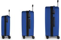 Gabol Juego 3 4-wiel kofferset 3st. - Harde bagage - TSA slot - blauw