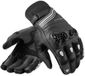 Revit Positron geperforeerde motorhandschoenen - Zwart/Wit - Maat XL