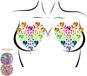 Leg Avenue Prism Nipple jewels sticker