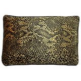 Paoletti Python Kussenhoes, Goud, 40 x 60cm