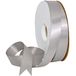 Morex Ribbon 088 Dubbelzijdig Satijn Lint Zilver 7/8" x 50 Yd