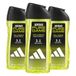 Adidas 3x Shower Gel Pure Game 250 ml