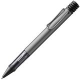 LAMY AL-star graphite - Balpen met transparante, ergonomische greep & lijndikte M - lichtgewicht aluminium behuizing - inclusief grote capaciteit vulling LAMY M 16 in zwart