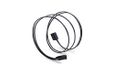 SilverStone SST-CP11-500 - SATA III 6 Gbps kabel, ultradun, 90° schuine aansluitingen, 50 cm, zwart