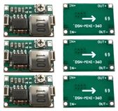 DC-DC step down converter mini 360 - Set van 6 - Buck Converter 4,75-23V naar 1-17V - Alimentation véhicule