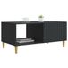 vidaXL - Salontafel - Zwart - 90 x 50 x 40 cm - Bewerkt hout