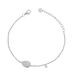 Orphelia Armband 19 cm Zilver 925 Zirkonia Wit ZA-7051