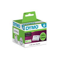 DYMO LabelWriter Small Name Badge Labels - 41 x 89 mm - White - 300 Labels