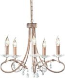 Arafura Lighting Klassieke Christina kroonluchter met kristallen | 5 lichts