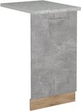 Vicco R-Line Vaatwasserfrontpaneel – 45 cm, WB Marmer Beton