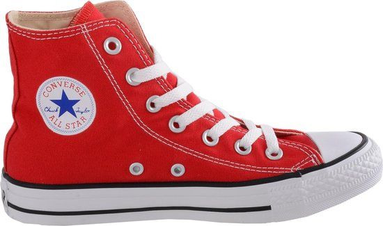 Converse Unisex Sneakers All Star Hi Red - Size 38