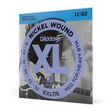 D'Addario XL Nickel EXL116 Elektrische Gitaarsnaren 11-52