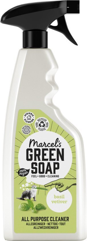 Marcels Green Soap Allesreiniger Spray Basilicum & Vetiver Gras