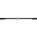 Proxxon Pin End Scroll zaagbladen, 5 inch, set van 12, normaal getand (18 TPI) staal, voor hout, staal, kunststoffen