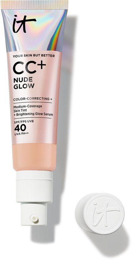 IT Cosmetics Your Skin But Better CC+ Nude Glow SPF40 Foundation - Neutral Medium - 32ml