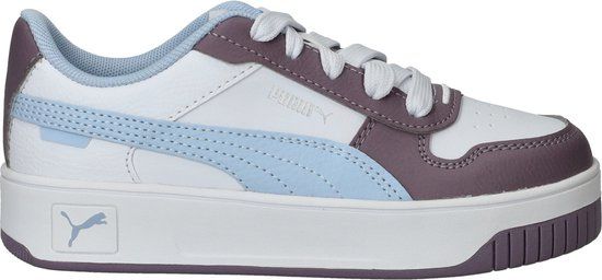 Puma Carina Street Jr Sneakers Kids - Leren Sneaker - Paars