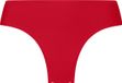 Hunkemöller Dames Lingerie Invisible Brazilian Lace Back - Rood - Maat L