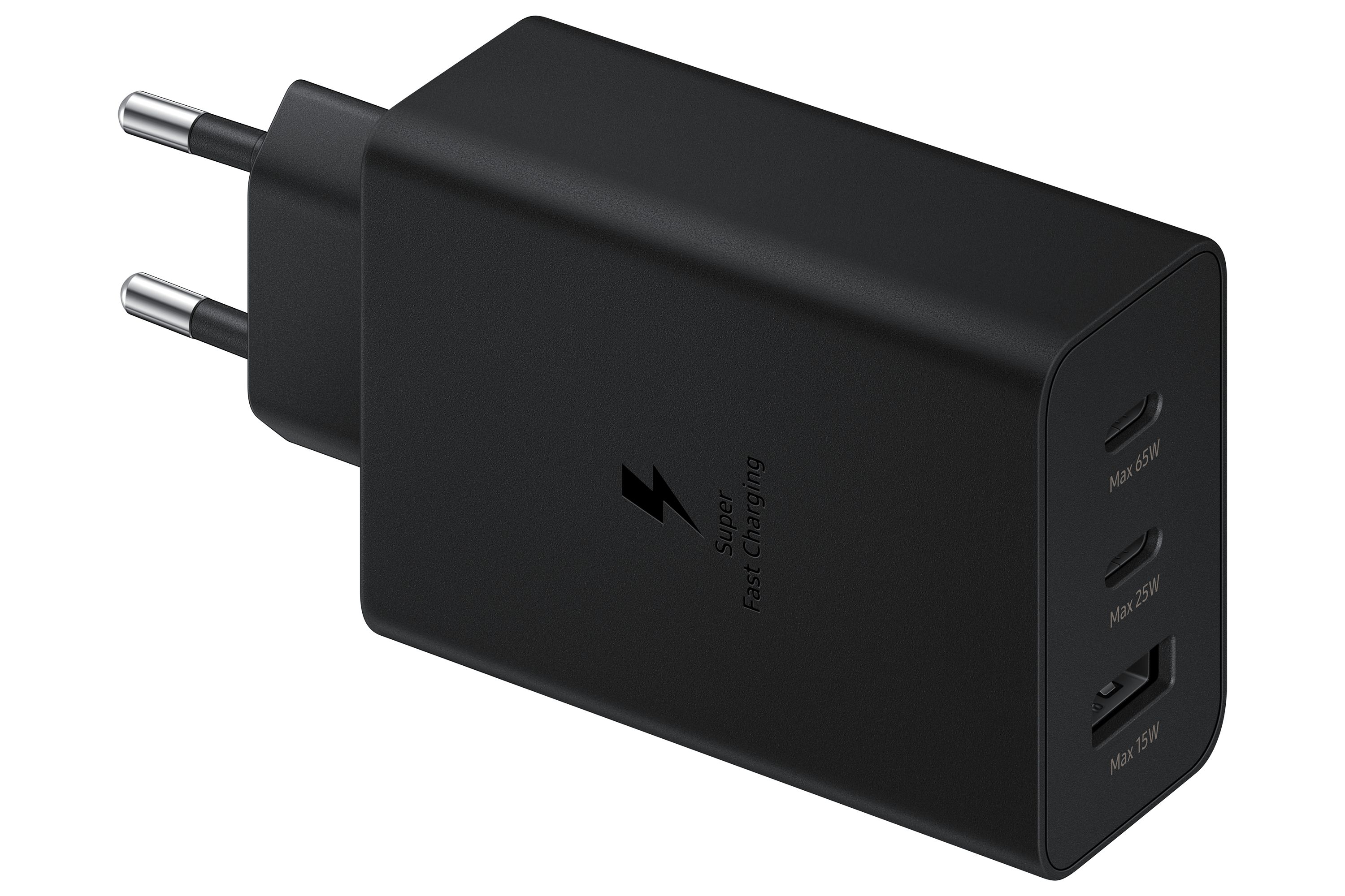 Samsung 65W Trio Travel Adapter - Black