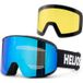 Helios View Magnet, skibril, bleu/noir