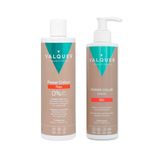 Valquer Pack Power Color Haarverf, rode shampoo 400 ml + masker 275 ml, tijdelijke haarkleur