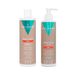 Valquer Pack Power Color Haarverf, rode shampoo 400 ml + masker 275 ml, tijdelijke haarkleur