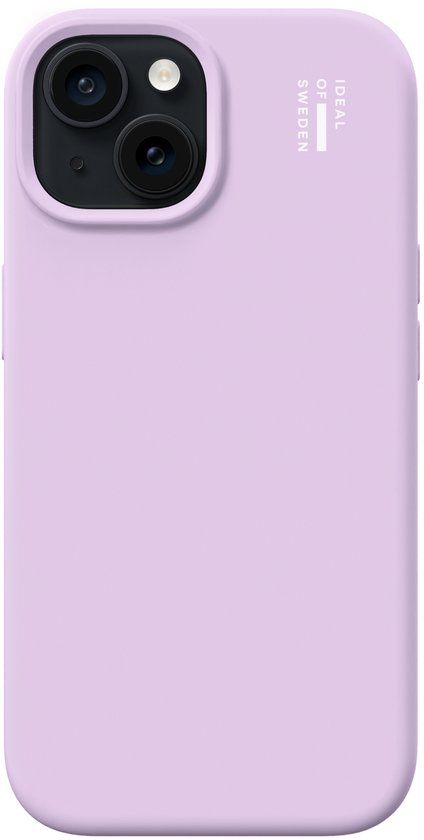iDeal of Sweden Silicone Case geschikt voor MagSafe geschikt voor iPhone 17e / 16e / 15 / 14 / 13 - Lavender Milk