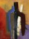 Your Decoration B.V. Kunstdruk Bea Danckaert - Grand brun, petit bleu 50x70cm