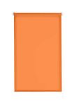 Estoralis Gove Rolgordijn, modern design, zonder boren, transparant, glad, oranje, 105 x 180 cm