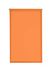 Estoralis Gove Rolgordijn, modern design, zonder boren, transparant, glad, oranje, 105 x 180 cm