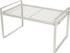 CSGoods - Étagère pour espace de rangement supplémentaire dans l'armoire de cuisine, idéale pour assiettes, vaisselle et produits alimentaires
