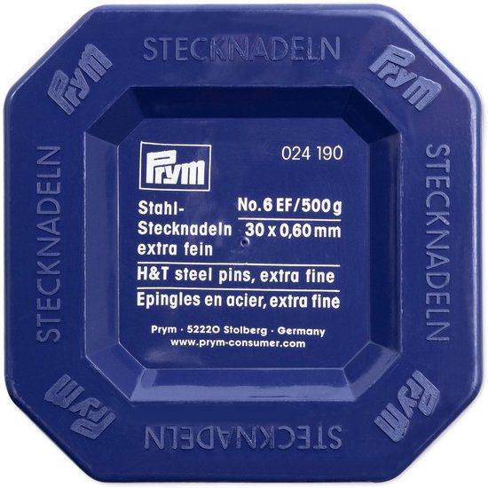 Prym Spelden staal 0,60 x 30 mm zilverkleurig 024190