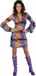 Magic design Verkleedjurk Drops Dames Paars Maat L