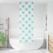 Maison Exclusive - Rideau de douche, dimensions 80x240 cm, largeur du tissu : 76 cm