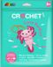 Avenir Leren Haken - Love Axolotl - 6,5X9Cm - Sleutelhanger - 8 Jaar