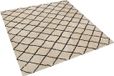 Beliani MIDYAT Tapis shaggy - Beige - 200 x 200 cm - Polyester