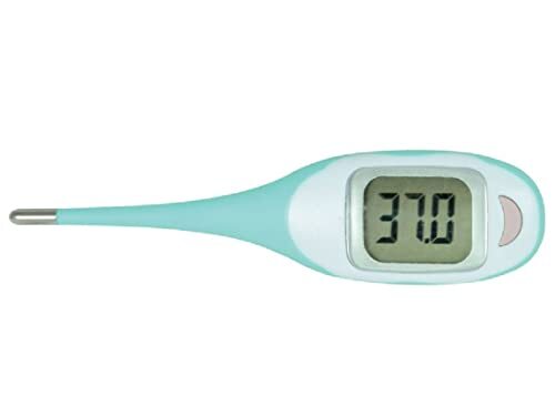 GIMA WP digitale thermometer, waterdicht, ± 0,1 °C nauwkeurigheid, laatste aflezen, akoestisch alarm, automatische uitschakeling