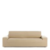 Eysa Bi-elastische bankovertrek voor 2-zitsbank, kleur: beige, design Harlem