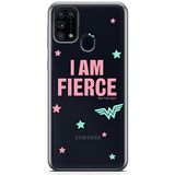 ERT GROUP mobiel telefoonhoesje voor Samsung M31 origineel en officieel erkend DC patroon Wonder Woman 026 optimaal aangepast aan de vorm van de mobiele telefoon, gedeeltelijk bedrukt
