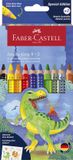 Faber-Castell Kleurpotloden Jumbo Grip Dino 10 Stuks