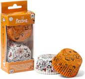 Decora 0339863 CF 36 bakvormen Spider, Oranje/Wit