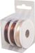 Merkloos Rayher Hobby Gmbh 3x Rollen hobby/decoratie kleurenmix bruin satijnen sierlint 3 mm x 6 meter