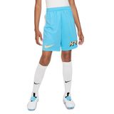 NIKE Km Df Shorts Baltisch Blauw/Wit 8 Jaar