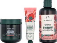 The Body Shop G3 Petit coffret cadeau Fraise 140 ml