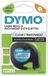 DYMO LetraTag originele plastic labels | Zwart op Transparant | 12 mm x 4 m