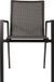 LES Outdoor Living Stapelstoel Tarragona Zwart