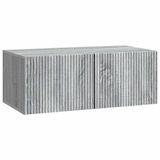 vidaXL Wandmontage TV-kast 78,5 x 41 x 30 cm Grijs sonoma Bewerkt hout