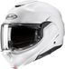 HJC F100 Solid Wit Systeemhelm - Helm
