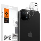 Spigen Optik Cameralensbeschermer Apple iPhone 15 / 15 Plus 2 stuk(s) Transparant